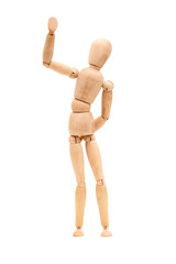 wooden man