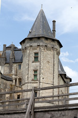 Castle of Saumur in Loire Valley, France