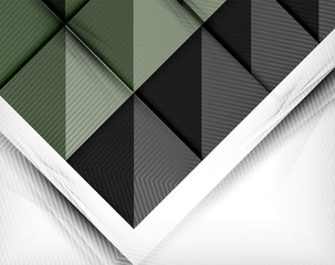 Geometric shape flat abstract background