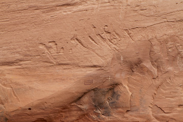 petroglyphes canyon de Chelly, Arizona