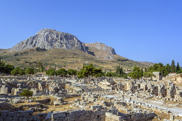 ruins of Ancient Corinth