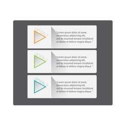 Modern trendy flat UI Design banners