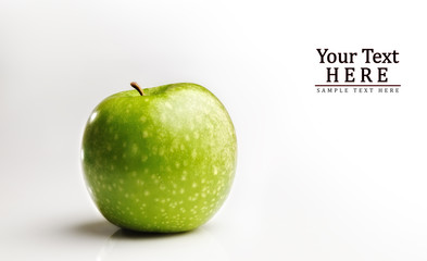 juicy apple fontal view