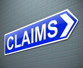 Claims concept.