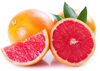 Fresh grapefruit