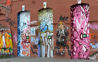 Photo sur Aluminium Graffiti urban art