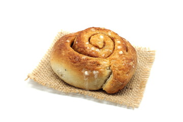 Cinnamon roll. Scandinavian kanelbulle