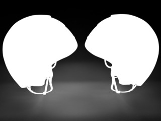 Alpha channel sporting helmet. #6