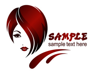 Banner template for beauty salon, hair styles, etc.
