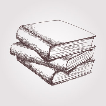 Stack Of Books Drawing Images – Browse 129,379 Stock Photos, Vectors, and  Video