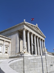 Austrian Parliament in Vienna