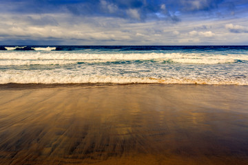 Cofete Beach in Fuerteventura, Canary Islands, Spain