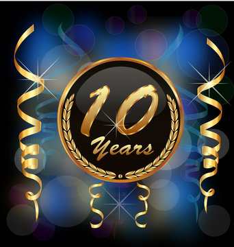 10 years anniversary party celebration