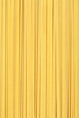 Linguine or spaghetti pasta background