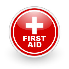 Obraz premium first aid icon