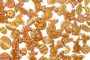 easter gingerbread cookies - czech tradition