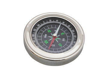 compass under the light background