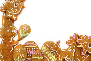 easter gingerbread cookies - czech tradition