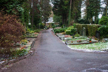Poppelsdorf cemetery in Bonn, Germany