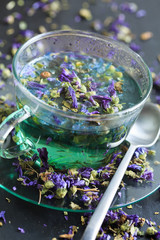 Mallow flowers infusion - infuso di malva