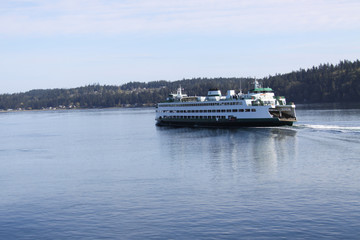 Ferry on Puget Sound