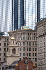 Fototapeta premium The winter in Boston