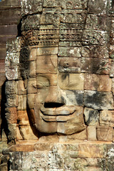 stone face at Angkor Wat