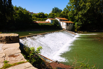  dam on Arga river. Pamplona