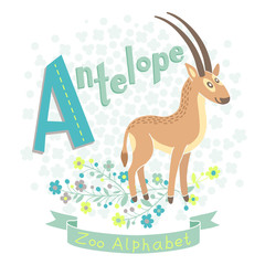 Letter A - Antelope