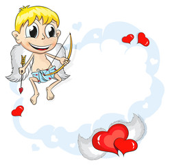 Cupid on cloud