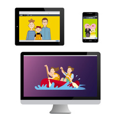 pc、タブレット、スマートホン
