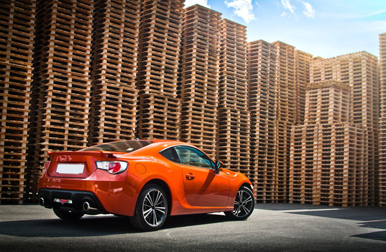 Fototapeta Sport car