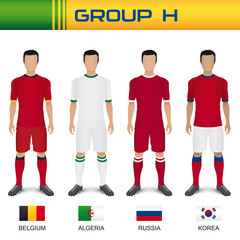Football 2014 - Groupe H