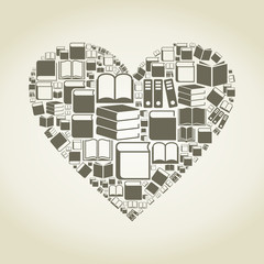 Book heart