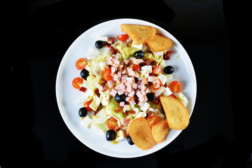 fresh chopped ham salad