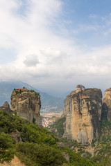 Meteora monasteries in Greece