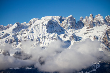 Obraz premium Dolomites in winter