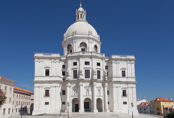 Fototapeta na wymiar Lisbon, Santa Engrassiya's (Pantheon) church