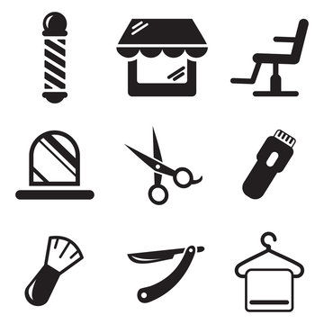 Barber Shop Icons