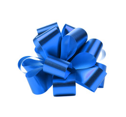 Blue packaging band.