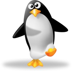 Obraz premium pinguino