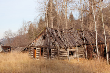Upper Okanogan Highlands Ghost Town.