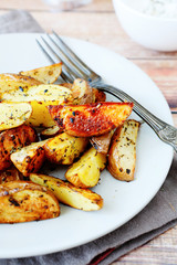 potato wedges with spices