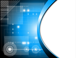 Futuristic fantasy background