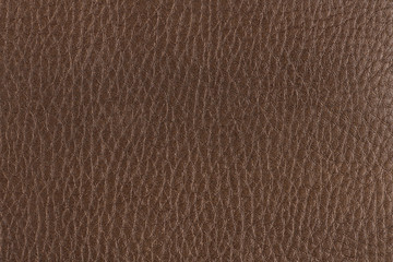 Fototapeta premium Brown leather texture closeup