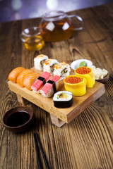Fototapeta na wymiar Sushi 