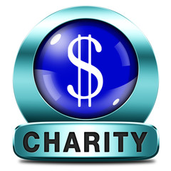 Obraz premium charity icon