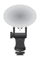 fixing with silicone suction cup on the windshield of car vector