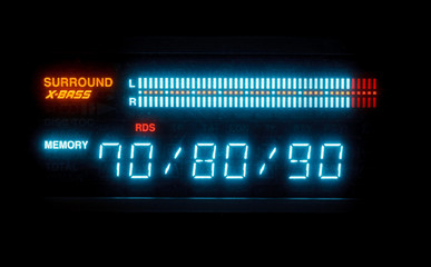 sound volume on illuminated indicator board