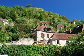 Fototapeta na wymiar Maisons du village de Cénac